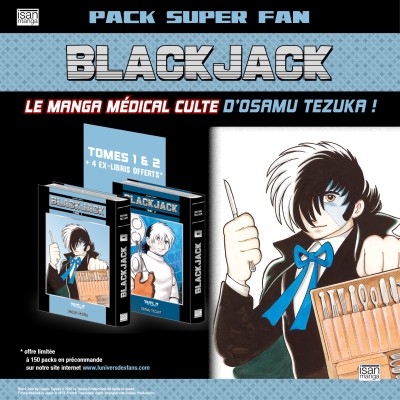 Black Jack - Pack Super Fan - Tomes 1 et 2 [EXCLUSIF]