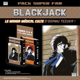 Black Jack - Pack Super Fan - Tomes 3 et 4 [EXCLUSIF]