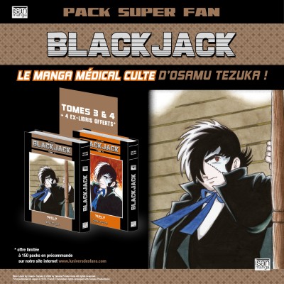 Black Jack - Pack Super Fan - Tomes 3 et 4 [EXCLUSIF]
