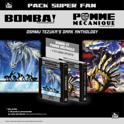 Osamu Tezuka's Dark Anthology - Bomba! & Pomme Mécanique - Pack Super Fan [PRECOMMANDE]