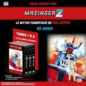MAZINGER Z - Pack Super Fan - Tomes 1 à 3 [EXCLUSIF]