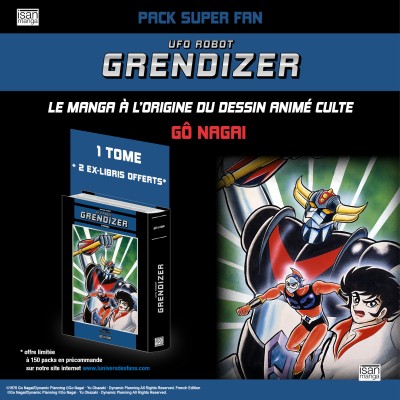 UFO ROBOT GRENDIZER - Original Name Edition - Pack Super Fan [EXCLUSIF]