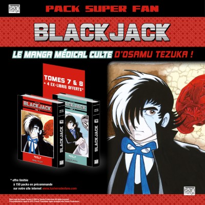 Black Jack - Pack Super Fan - Tomes 7 et 8 [EXCLUSIF]
