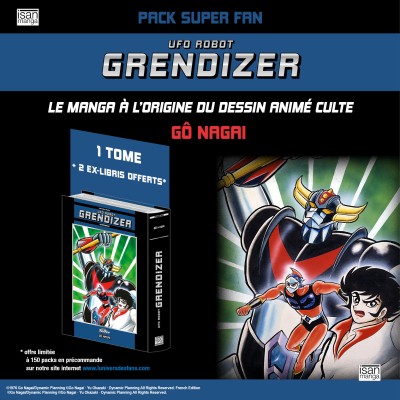 UFO ROBOT GRENDIZER - Original Name Edition - Pack Super Fan [EXCLUSIF]