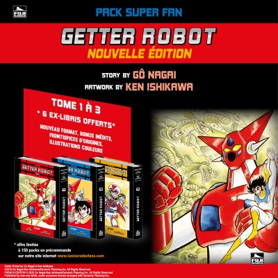 Getter Robot (nouvelle édition) - Pack Super Fan [EXCLUSIF]