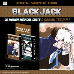 Black Jack - Pack Super Fan - Tomes 9 et 10 [PRECOMMANDE]