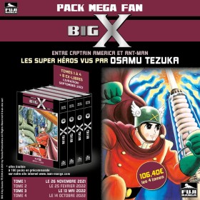 Big X - Pack Mega Fan Limité à 100 ex.  [PRECOMMANDE]