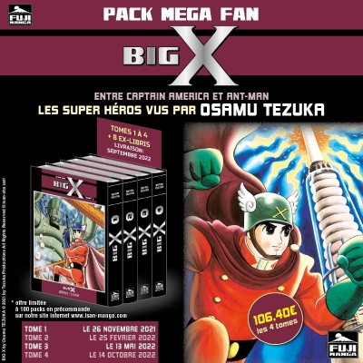 Big X - Pack Mega Fan Limité à 100 ex.  [EXCLUSIF]
